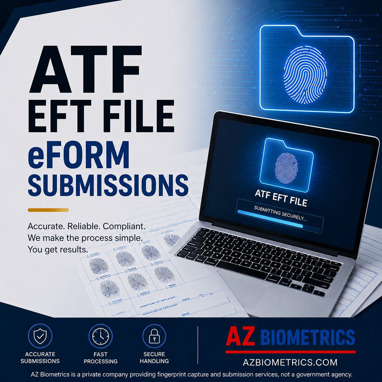 Graphic representing AZB's ATF EFT file service